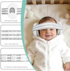 Baby Ear Muffs Noise Cancelling Headphones,Hearing Protection for Infant Newborn 0-36 Months,Adjustable Sound Proof Earmuffs for Travel Airplane Sleep,Baby Travel Essentials Must Haves - Image 6