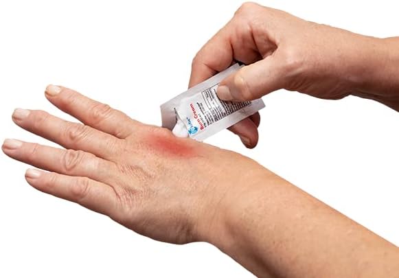 Globe brand first aid cream for numbing minor cuts and scrapes