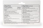 Full outer box packaging of CareAll extra strength diphenhydramine formula displaying first aid benefits.