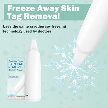 WARMAPE skin tag removal device and applicator tips for home use