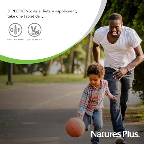 Side profile of NaturesPlus Manganese supplement packaging