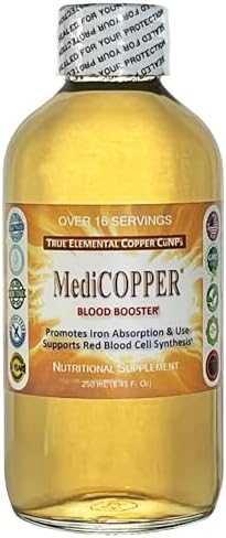 Nutraneering Medicopper 250 milliliter glass bottle dietary supplement