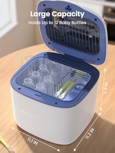 Side view of Grownsy UV cleaning machine controls