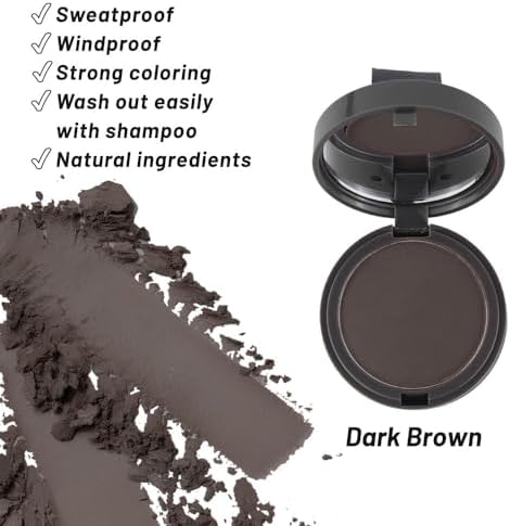 Travel size Sovoncare hairline powder case with built-in mirror