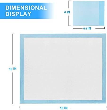 Bulk pack of 100 Zdolmy disposable absorbent pads