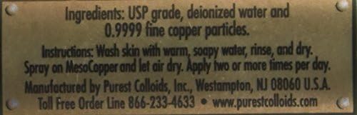 Premium antioxidant skin conditioner mist by Purest Colloids