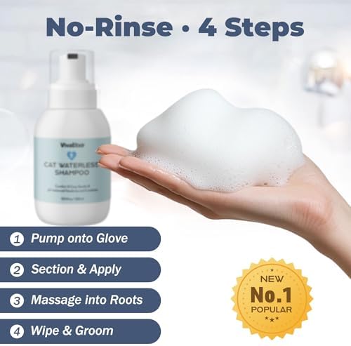 Rudra Retails Pal.Being waterless cat bath kit for hydration and detangling