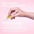 Brother Cosmetics nail oil bottle showing nourishing ingredient benefits