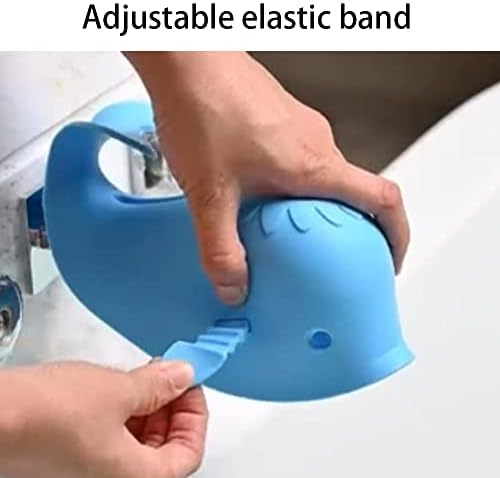 Baby bath safety accessory whale design front profile