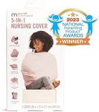 Munchkin Milkmakers nursing cover neatly folded for travel