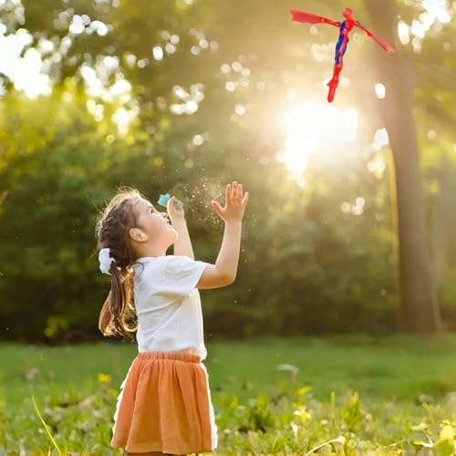 Durable ABS plastic non-toxic superhero spinning toys showing launcher compartment