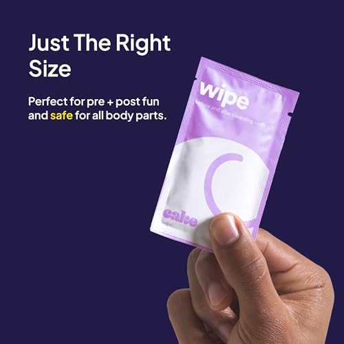 Hello Cake hypoallergenic sex wipes with honeysuckle extract ingredients.