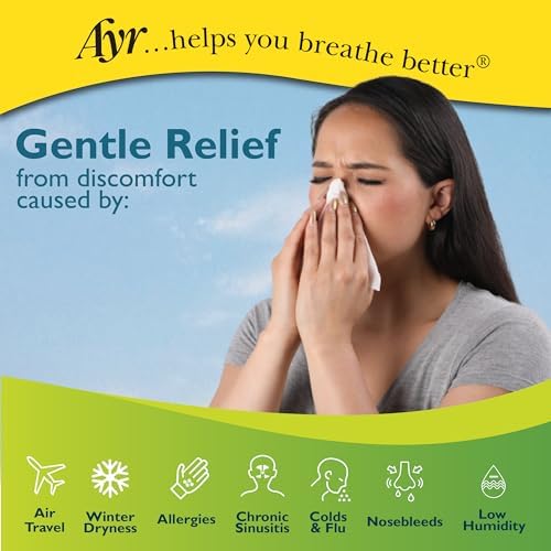 Ayr Saline Nasal Gel, With Soothing Aloe, 0.5 Ounce Tube - Image 4