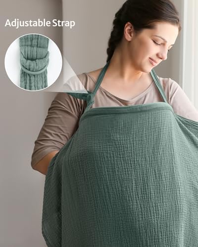 Blissful Diary nursing cover used as a stroller sunshade