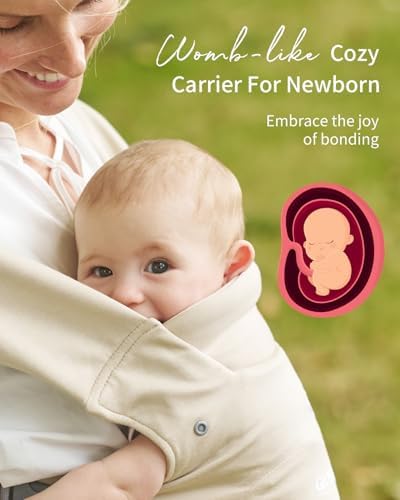 Grownsy ergonomic carrier with head support