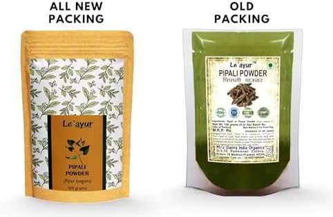 Fine ground Piper longum Lendy Pipal powder texture for Ayurvedic digestion.
