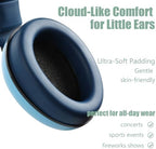 Royal blue noise cancelling earmuffs for toddlers