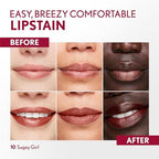 COVERGIRL Outlast, 10 Sugey Girl, Lipstain, Smooth Application, Precise Pen-Like Tip, Transfer-Proof, Satin Stained Finish, Vegan Formula, 0.06oz - Image 4