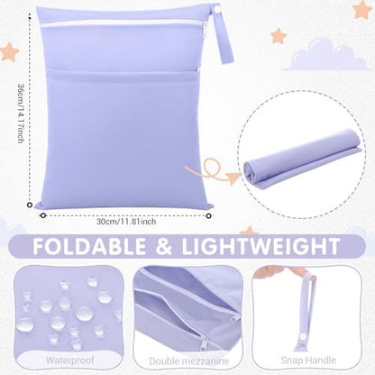 Satinior reusable waterproof bag showing interior lining