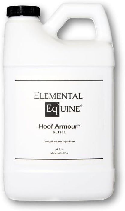 Elemental Equine Hoof Armour imported premium USA horse hoof conditioner packaging