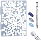 Fulinjoy Gasrons nail sponge kit with 150 pieces and grabbing pen