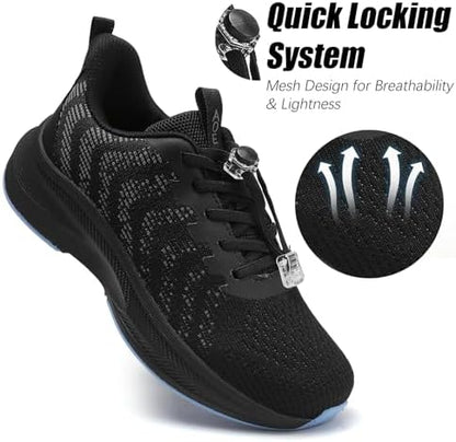 Adjustable buckle detail on AOE diabetic sneakers for men and women