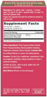 CATALO immune support supplement bottle side angle view