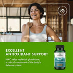 Swanson NAC amino acid supplement lifestyle display
