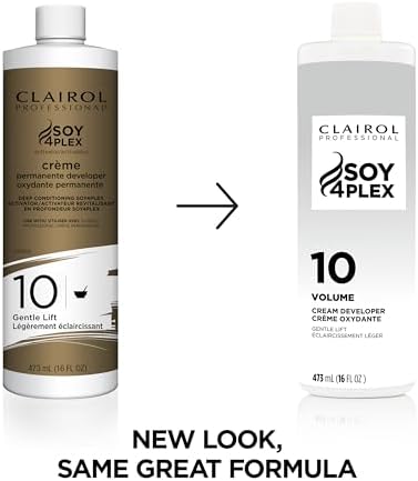 Clairol 16 fluid ounce hair developer bottle for professional coloring