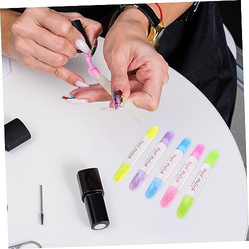 Close up of Penikoko nail polish correction pen for cuticle cleaning