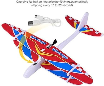 Top down perspective of the HTLNUZD outdoor flying model showing wing configuration and balance lines.
