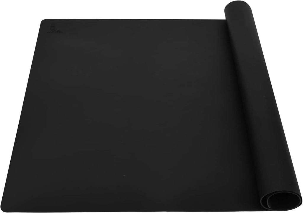 Thick Silicone Counter Mat Large 23.4"by15.6", Heat Resistant Mat for Kitchen Table/Countertop Protector/Non Stick Pastry Baking Placemats, Silicone Pad for Crafts Kids, Super Kitchen Clear - Image 11