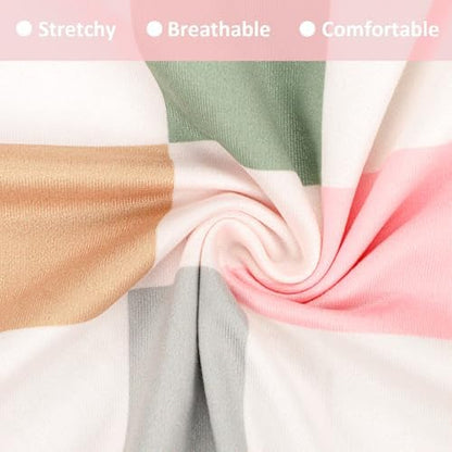 Dilimi stretchy slipcover for baby breastfeeding pillows