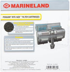 MarineLand power filter refill cartridge showing poly-fiber pad