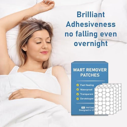 Individual hydrocolloid dots for discreet blemish protection