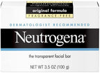 Neutrogena hypoallergenic face wash bar suitable for sensitive skin types