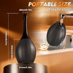 Water based lubricant tube included with the ColorfulParadise personal hygiene set.