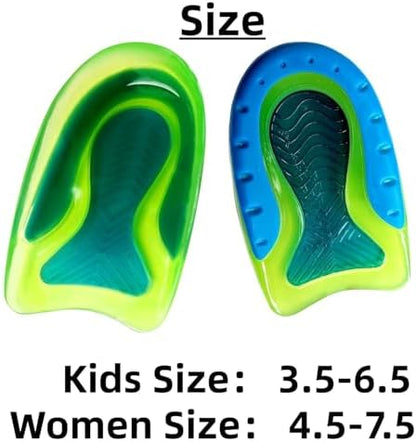 Close up of the dual-density silicone material used in DLOSN orthotics.