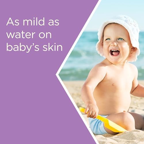Tear-free hypoallergenic baby sunscreen with oat and zinc oxide water resistant 80 min