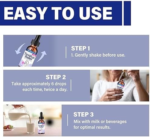 Imported ear care formula for managing persistent ear ringing symptoms.