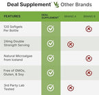 Deal Supplement Icelandic microalgae softgels lifestyle shot