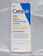 CeraVe 2-in-1 face moisturizer and broad spectrum sunscreen for all skin types