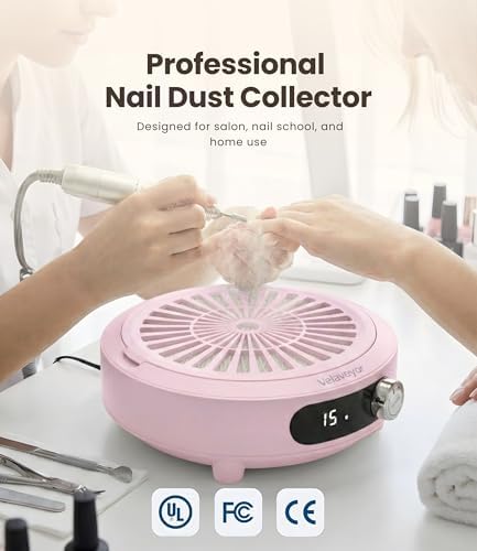 Side profile of Velaveyor cordless nail dust collector