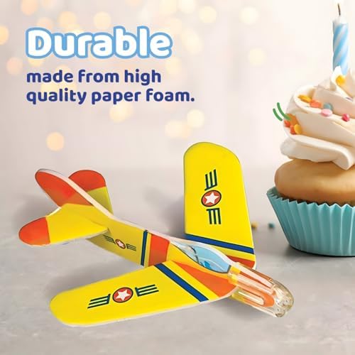 Children playing outdoors with lightweight imported Neliblu foam glider toys.