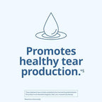 Clinical eye care supplement for internal hydration and tear support