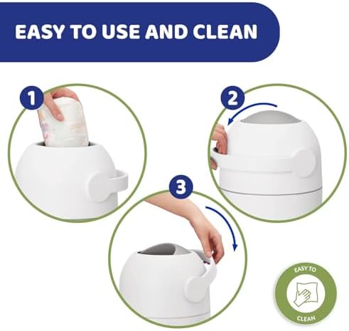 Chicco anti-odor diaper disposal unit lifestyle