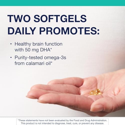 Metagenics kids DHA supplement nutritional information label