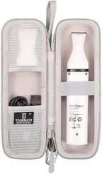 Tourmate pet trimmer carrying case showing the waterproof EVA hard shell exterior.