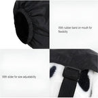 Durable and non-stick nylon material texture of NACOCO pet blindfold