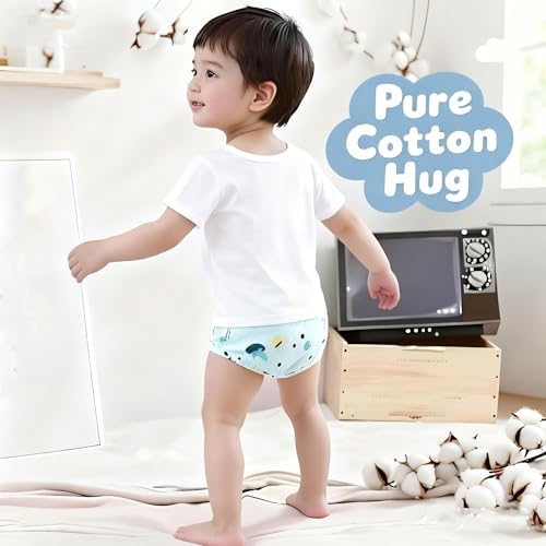 Packaging view of the imported pull up training pants for toilet learning support.